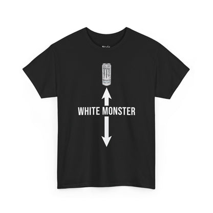White monster tričko