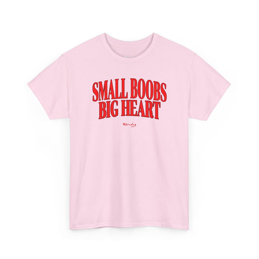 Small boobs, big heart tričko