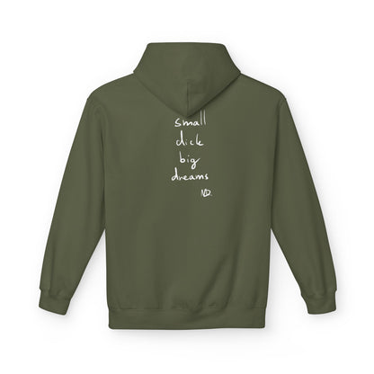 Small dick big dreams mikina